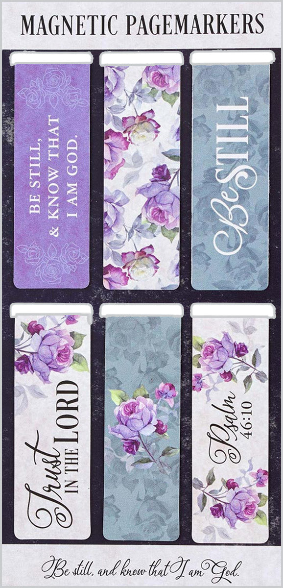 Be Still Magnetic Bookmarks