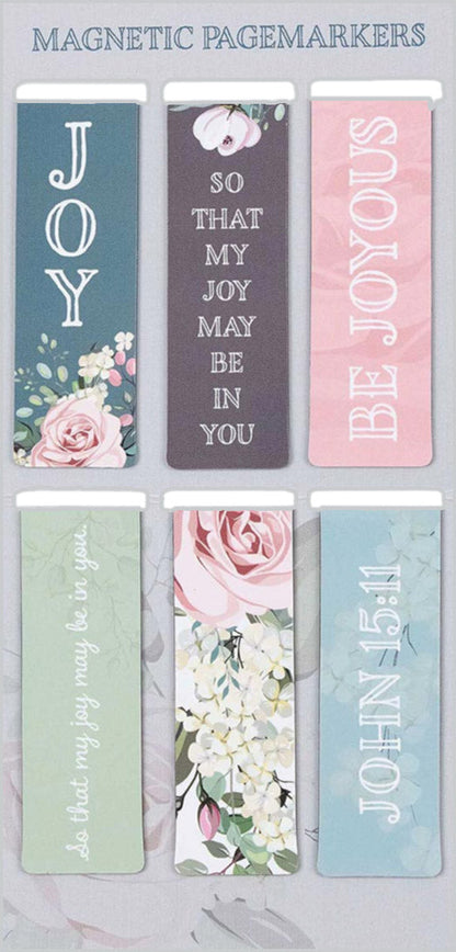 Joy Magnetic Bookmarks