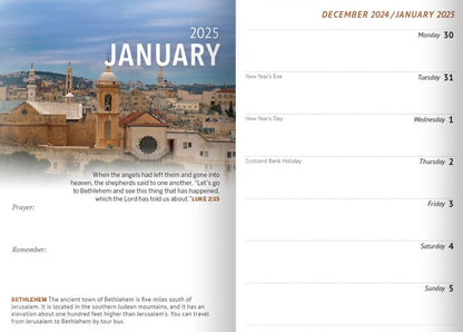 2025 Lands of the Bible Pocket Diary