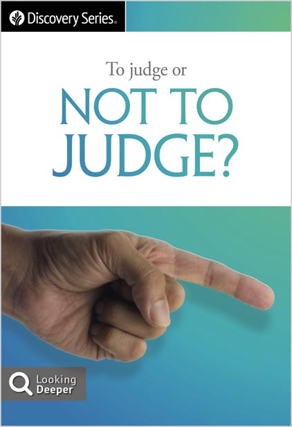 To judge or not to judge?
