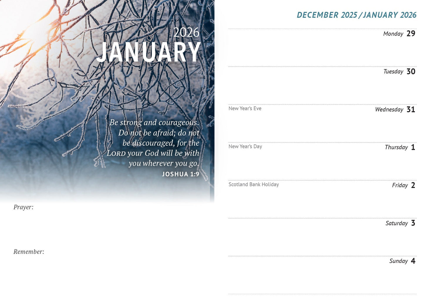 2026 Our Daily Bread Pocket Diary