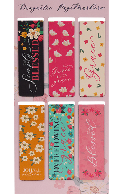 Grace Magnetic Bookmarks