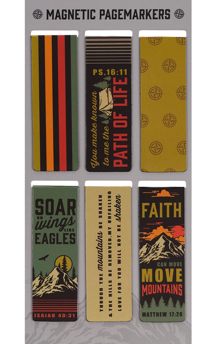 Mountains Magnetic Bookmarks