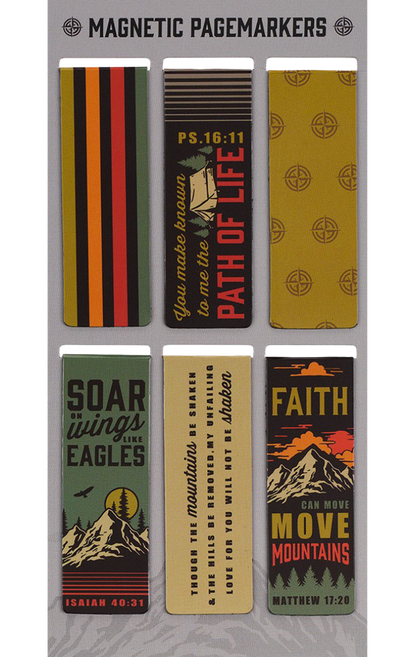 Mountains Magnetic Bookmarks