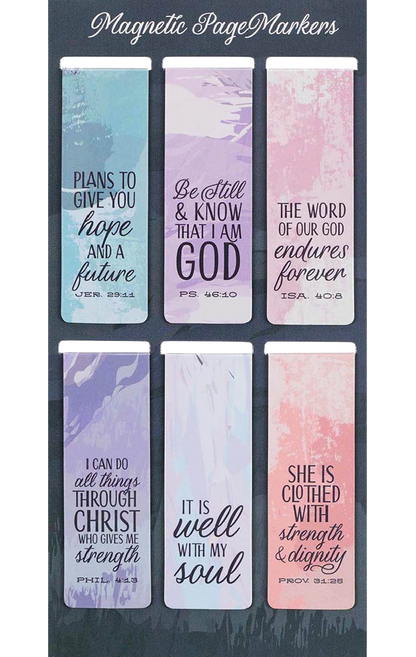 Scenic Magnetic Bookmarks