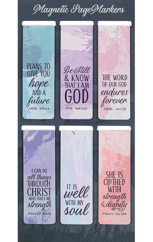 Scenic Magnetic Bookmarks
