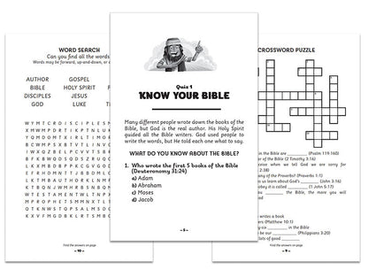 Our Daily Bread for Kids: Bible Quizzes & Games