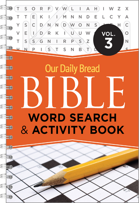 Our Daily Bread Bible Word Search & Activity Book Vol 3