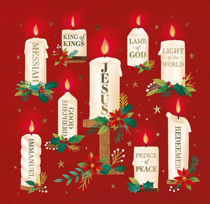 Names of Jesus Christmas Card Pack (6 cards)