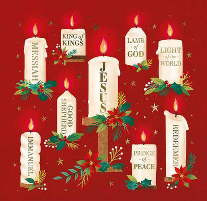 Names of Jesus Christmas Card Pack (6 cards)