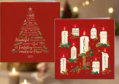 Names of Jesus Christmas Card Pack (6 cards)