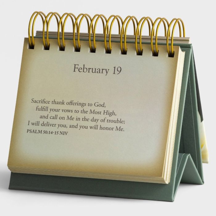 Psalms: Beside Still Waters Perpetual Calendar