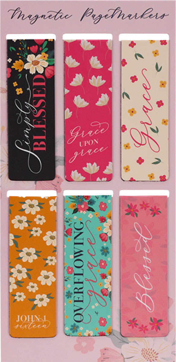 Grace Magnetic Bookmarks